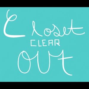 CLOSET CLEAR OUT!!!!!!
